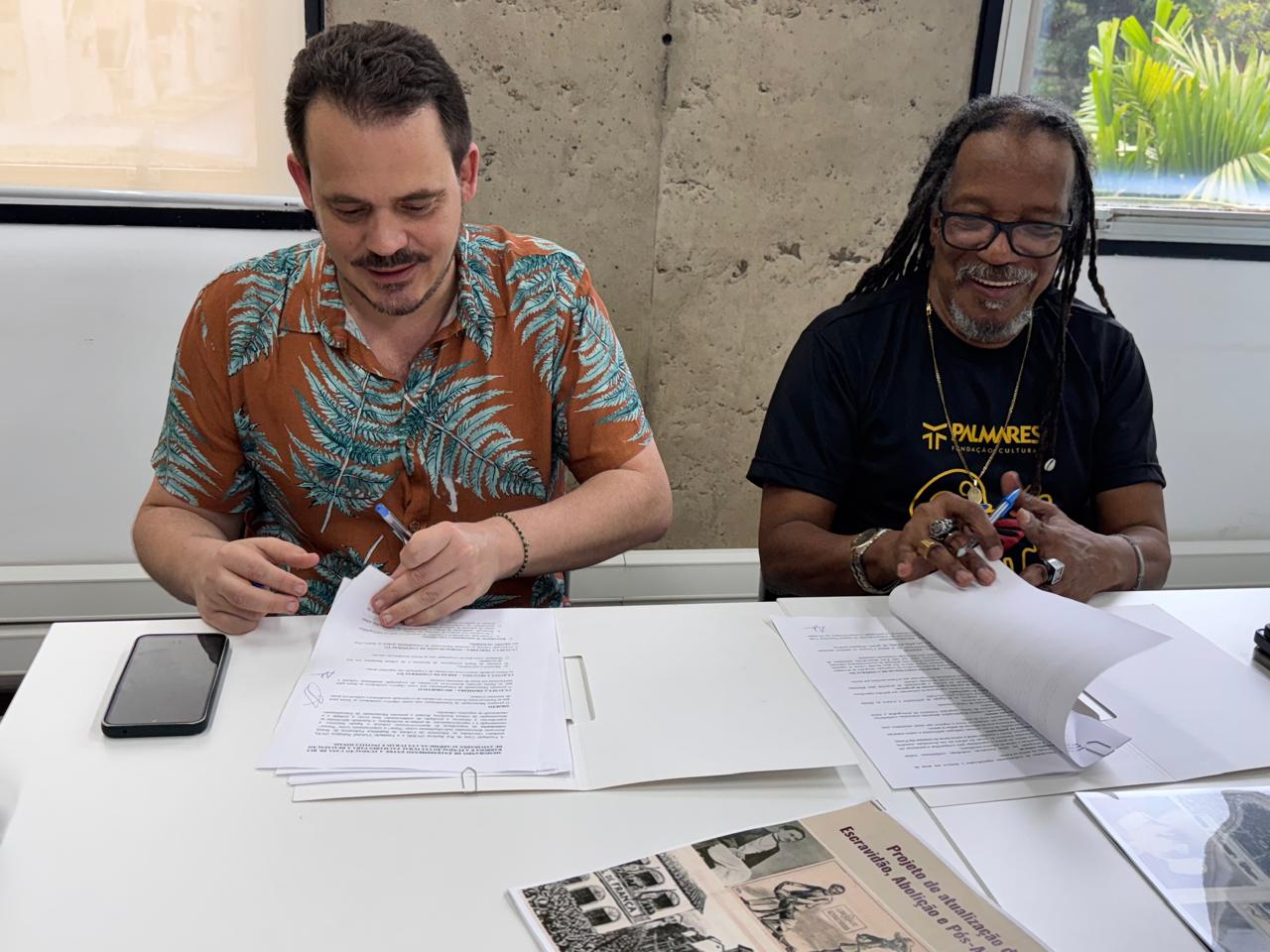 Palmares e Casa de Rui Barbosa firmam parceria 
