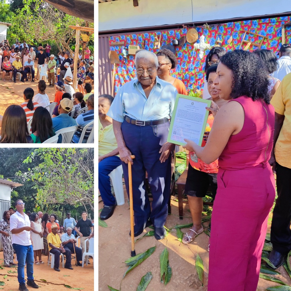Comunidade Quilombola Brejal, localizada no município de São Pedro dos Ferros (MG)
