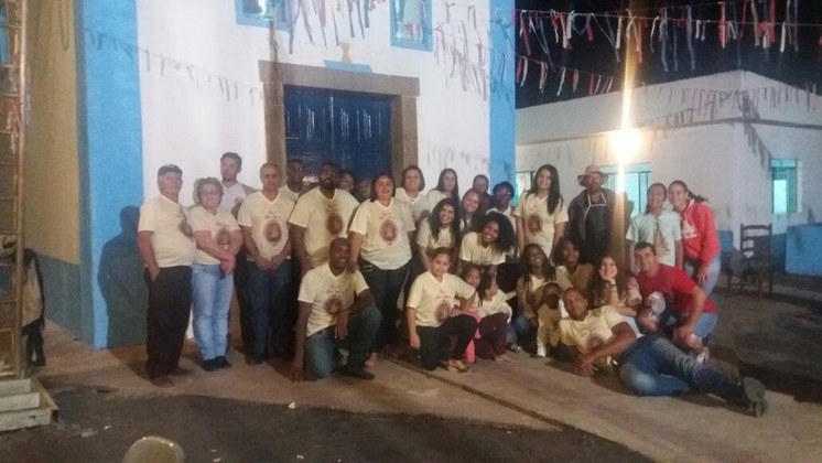 Comunidade de Santa Quitéria, em Congonhas, na região Central de Minas Gerais
