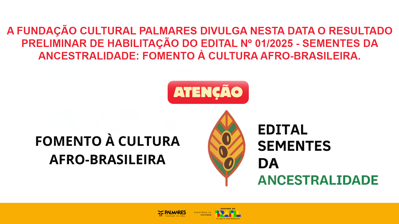 Resultado Preliminar de Habilitação do Edital nº 01/2025