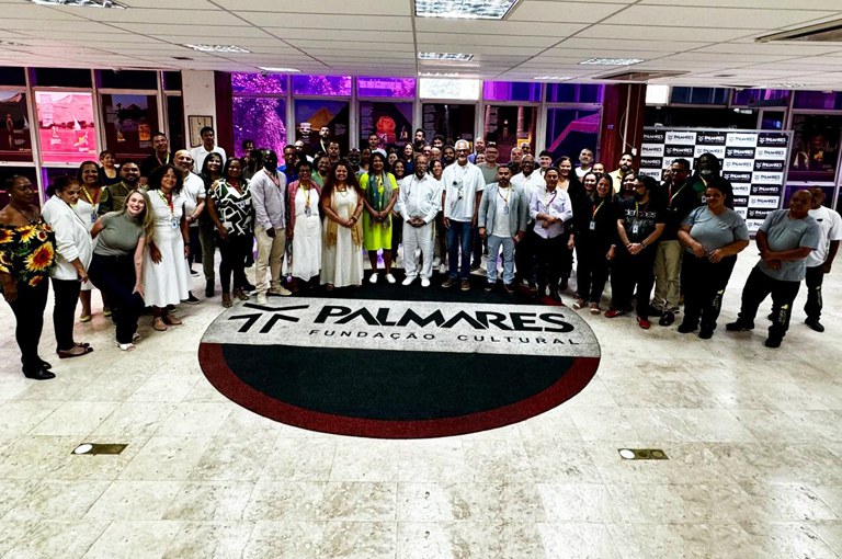 Servidores e colaboradores da Fundação Cultural Palmares