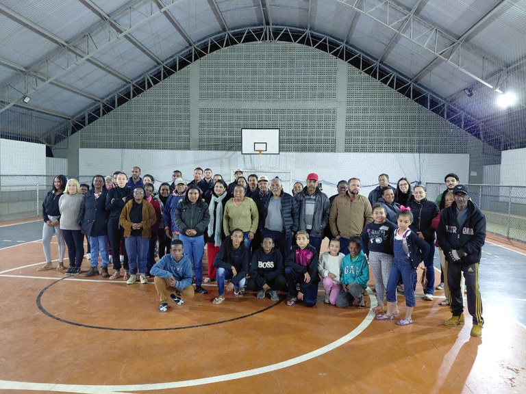 Comunidade de Santa Quitéria, em Congonhas, na região Central de Minas Gerais