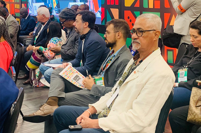 O diretor da Fundação, Nelson Mendes, participou dos debates