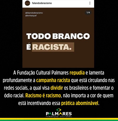 CONTRA O ÓDIO RACIAL