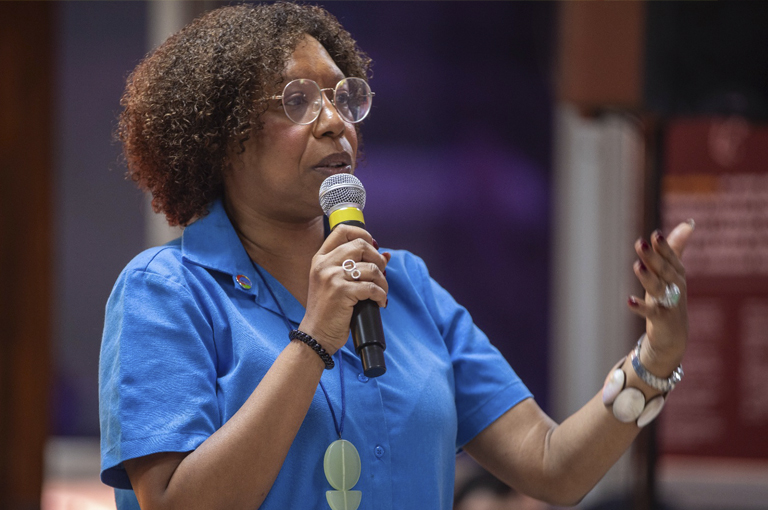 A secretária dos Comitês de Cultura ressaltou a importância de articulação de todas as unidades gestoras do MinC