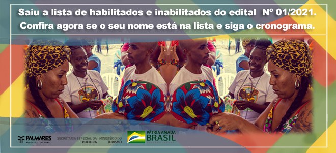 EDITAL Nº 1/2021 lança lista de habilitados e inabilitados para curso