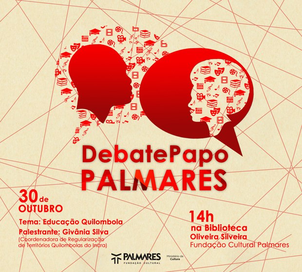 Encontro do DebatePapo trará como tema a educação escolar quilombola