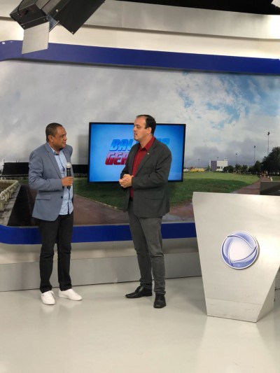 Erivaldo Oliveira fala ao programa Balanço Geral da TV Record