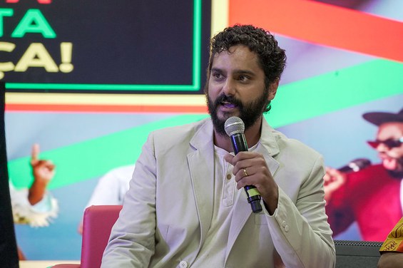 Coordenador do Centro de Informação e Acervo da Fundação Cultural Palmares, Guilherme Bruno - Fotos: Tarcisio Boquady/ MinC