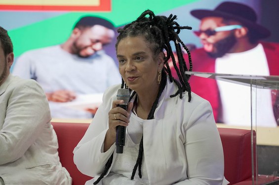 Representando o Ministério da Igualdade Racial, Marcilene Garcia de Souza - Fotos: Tarcisio Boquady/ MinC