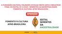 Fundação Cultural Palmares divulga Resultado Final do Edital Sementes da Ancestralidade