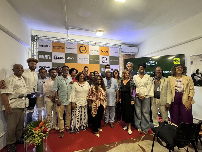 Lançamento do edital Viva Pequena África no Docas André Rebouças 