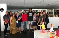 Fundação Cultural Palmares recebe ilustre visita de viúva e filho do cantor e compositor Luiz Melodia