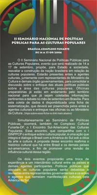 Inscrições para Oficina Preparatória de Seminário Nacional abertas até agosto