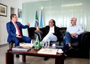 INTEGRANTES DA FCP VISITAM SENADOR NELSINHO TRAD