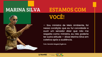 Nota de Solidariedade à Ministra Marina Silva