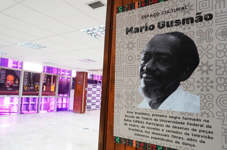 Mário Gusmão: Um herói negro nos céus da Bahia e reverenciado por sua trajetória no salão principal