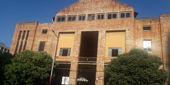 Fachada do Armazém Docas D. Pedro II