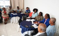 PRESIDENTE DA FUNDAÇÃO CULTURAL PALMARES SE REÚNE COM A SECRETÁRIA MUNICIPAL DE REPARAÇÃO DE SALVADOR