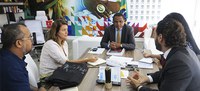 Presidente da Palmares recebe integrantes da Associação Pracatum Ação Social (APAS)