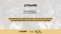 Retrocesso de direitos com o fim de cotas raciais em universidades estaduais de Santa Catarina