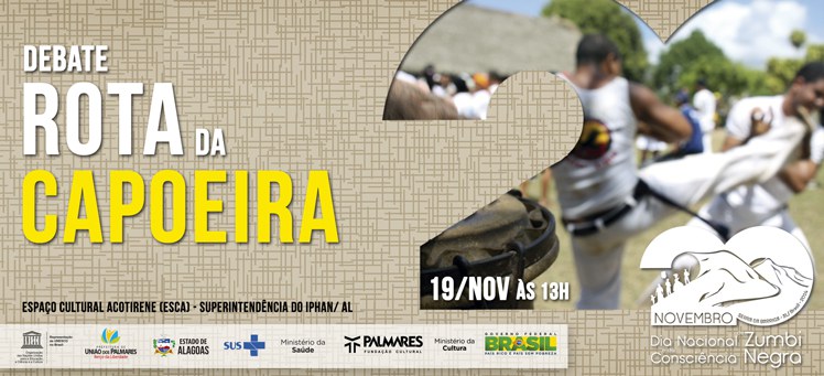 Seminário reúne mestre e especialistas em Capoeira, em Alagoas