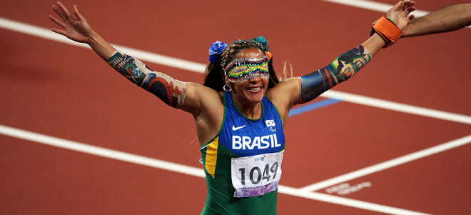 Terezinha Guilhermina, a atleta cega mais rápida do mundo