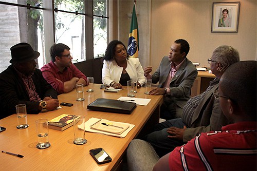 Visita-cortesia: Ex-Deputado Federal do Rio de Janeiro dispõe recursos ao enfrentamento do racismo