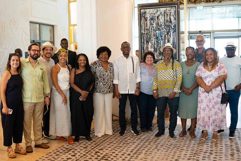 Recepção do chanceler do Benin, Shegun Bakari, a comitiva brasileira