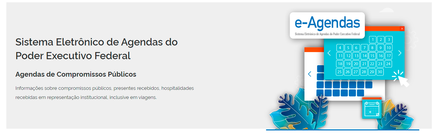 Banner e-agendas - Presidente da Fundação