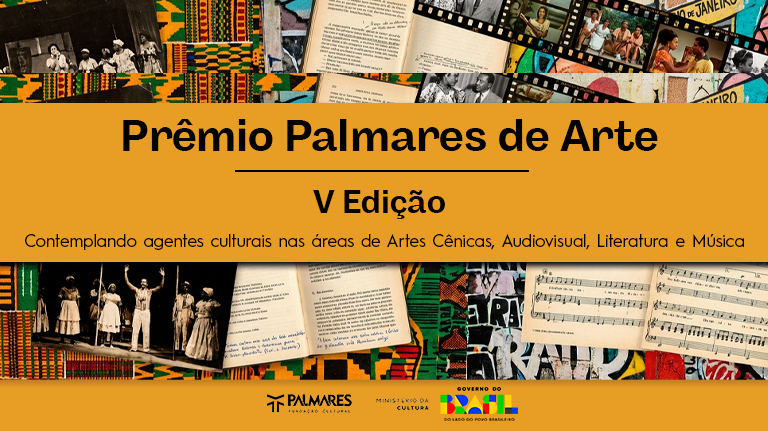 Fundação Cultural Palmares realiza lives tira-dúvidas sobre o Prêmio Palmares de Arte 2026 nos dias 4, 6, 11 e 13 de maio