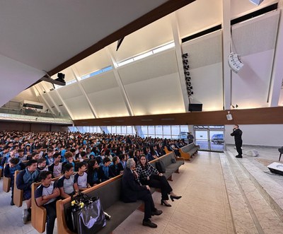 Palestra para adolescentes