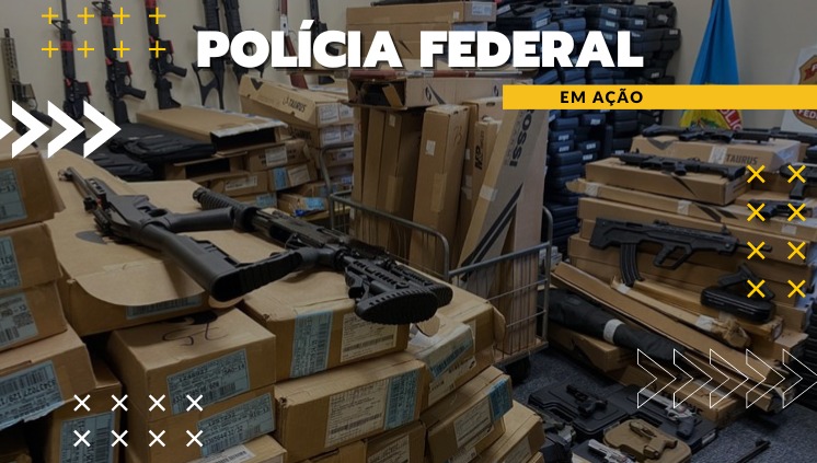 Operações da Polícia Federal miram armas de CACs em sete Estados - A  Crítica de Campo Grande