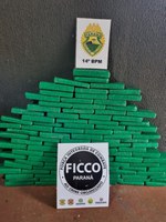 Ação conjunta da FICCO/PR resulta na apreensão de ve´ículo com drogas em Foz do Iguaçu