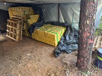 FICCO/MS apreende mais de oito toneladas de maconha em acampamento clandestino em zona rural