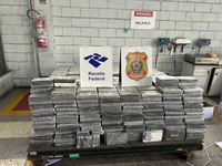 PF apreende 1.505 kg de cocaína em São Paulo