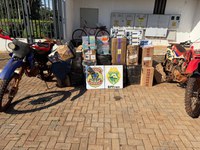 PF e BPFRON apreendem carregamento de cigarros eletrônicos