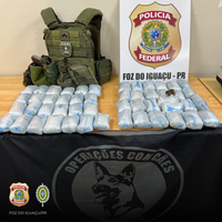 PF e Exército Brasileiro prendem duas passageiras por tráfico de drogas no Paraná