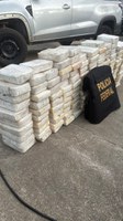 PF e PRF apreendem 163kg de cocaína em caminhão na Grande João Pessoa