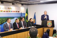 PF inicia atividades do Centro de Cooperação Policial Internacional da Amazônia