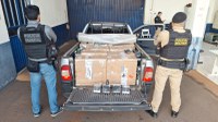PF, PM/PR e Receita Federal apreendem 2 mil cigarros eletrônicos no Paraná