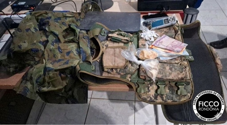 Em ação conjunta com PM/RO, FICCO/RO desarticula ponto de tráfico em Porto Velho