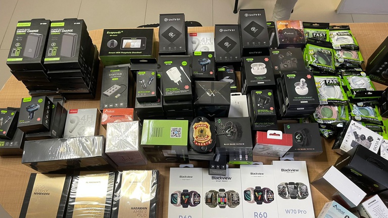 PF apreende medicamentos irregulares e eletrônicos no Aeroporto de São Luís