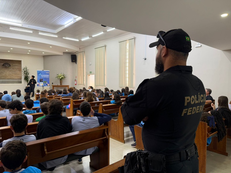 PF atua na prevenção ao abuso infantojuvenil em Guaíra/PR