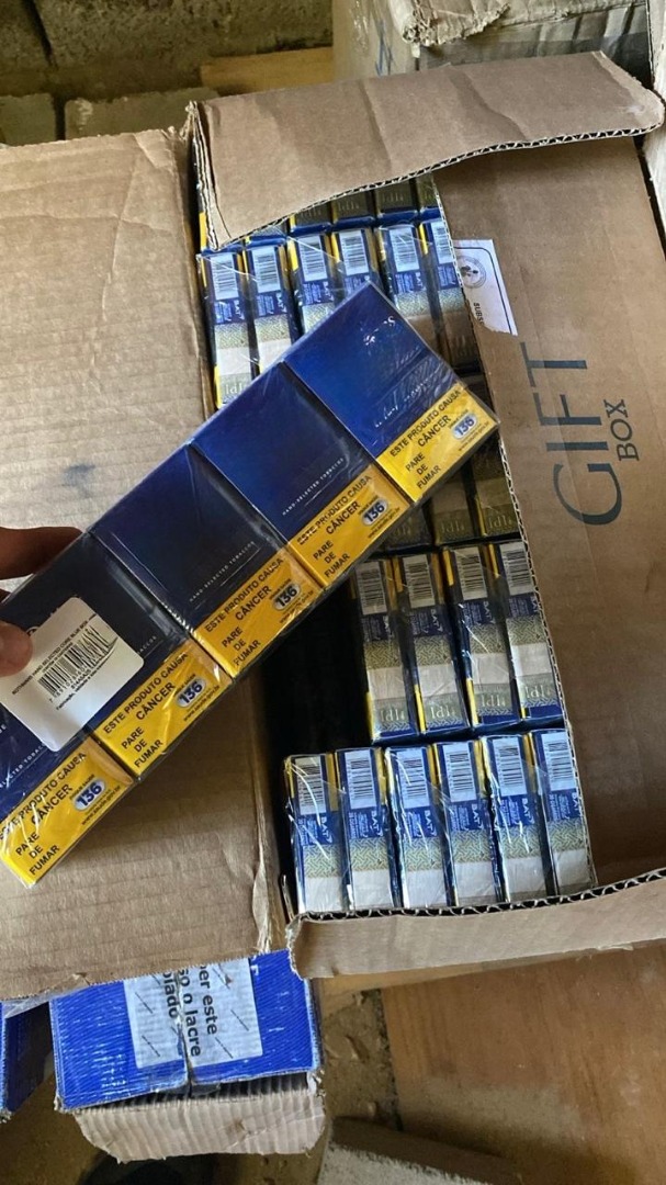 PF realiza prisão e apreensão de cigarros ilegais no Espírito Santo