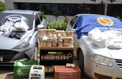 PF e PM/DF desarticulam laboratório de cocaína no DF