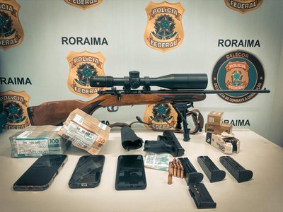 PF prende três pessoas e apreende R$ 150 mil em Boa Vista/RR