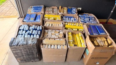 FICCO/SP apreende mais de 2 toneladas de drogas e prende dois homens em flagrante