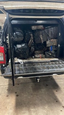 PF e PM/PR localizam mais de 370 kg de maconha no Paraná