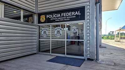 PF inaugura posto de migração na Ponte da Integração, em Foz do Iguaçu/PR